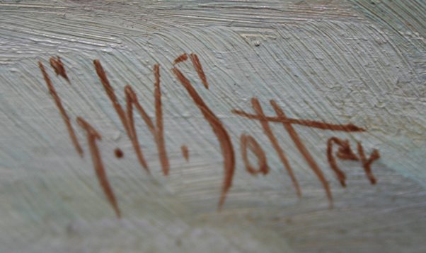 George Sotter signature