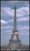 Eiffel Tower on July 14, 1997