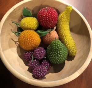 beaded fruit
