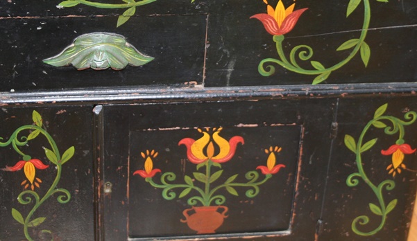 Antique painted furniture