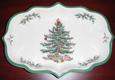 Spode Christmas Tree plate