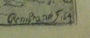 Rembrandt signature