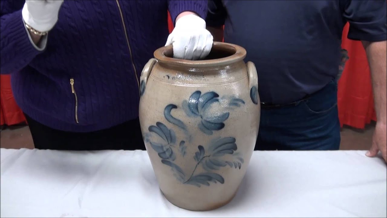 How to identify Stoneware Crocks Dr. Lori Ph.D. Antiques Appraiser