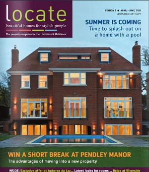 Locate magazine cover