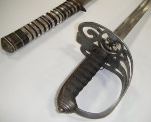 Antique sword handle