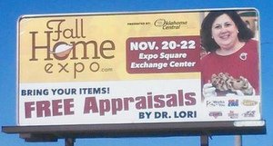 Dr. Lori appraisal billboard
